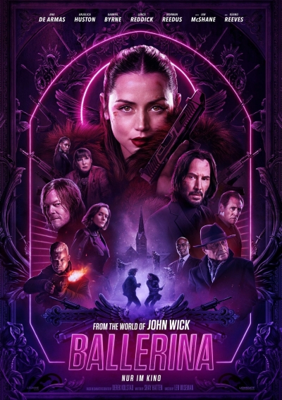 Filmplakat From the World of John Wick: Ballerina (Montagsfilm)