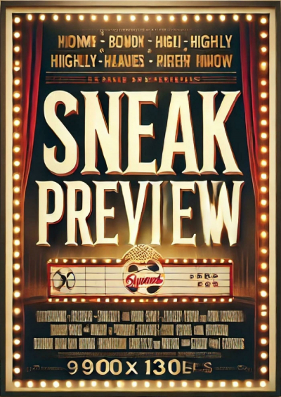 Filmplakat Sneak Preview