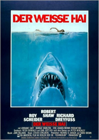 Filmplakat Der weiße Hai